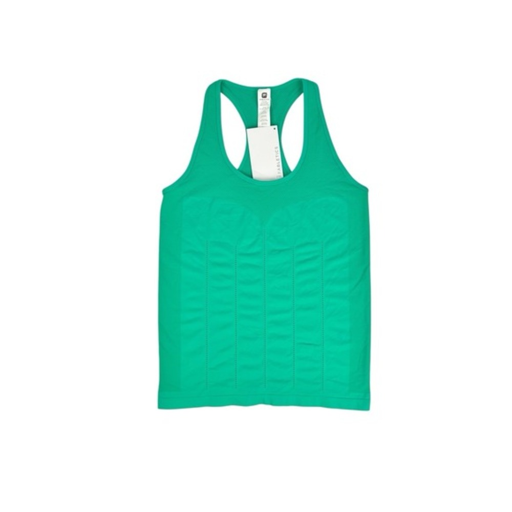 Fabletics Delta‎ Smooth Operator Seamless Tank Top Bright Green Size Large